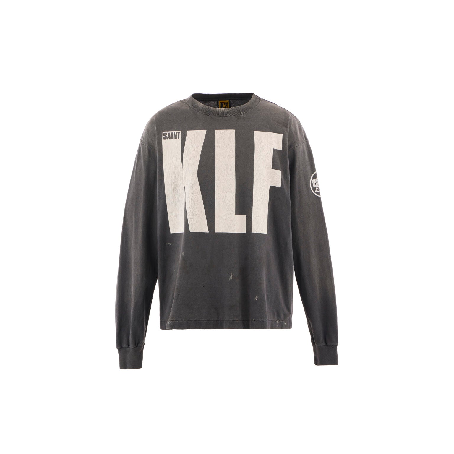 SAINT Mxxxxxx x THE KLF / KLF_LS TEE_WHITE KLF